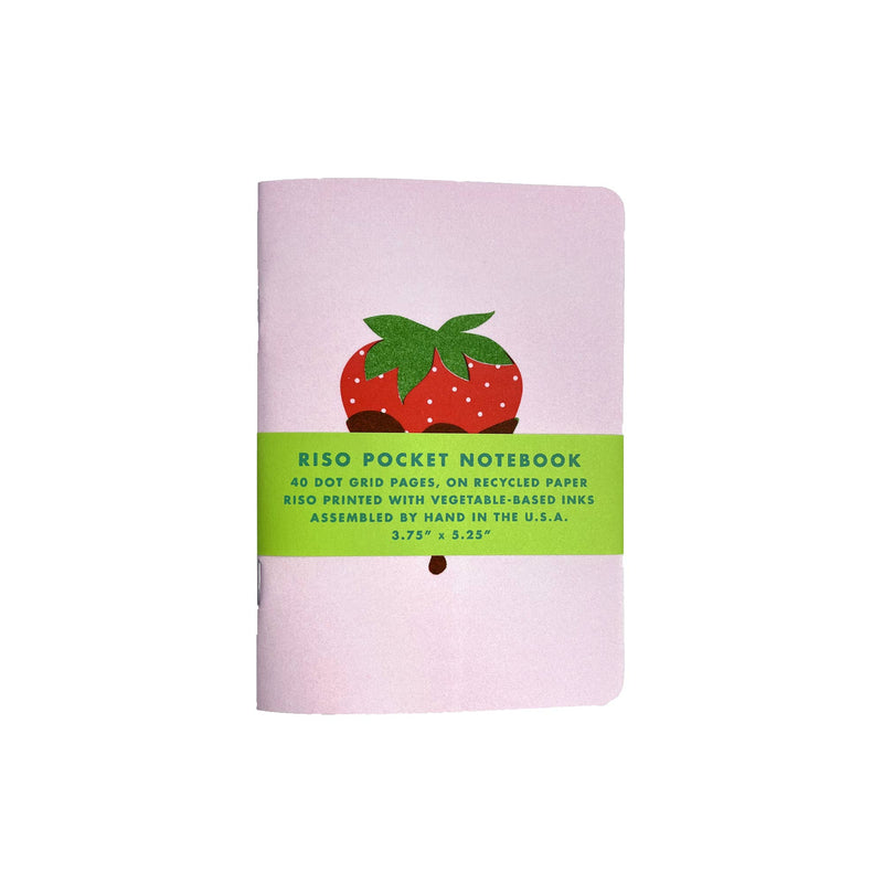 Strawberry Pocket Notebook