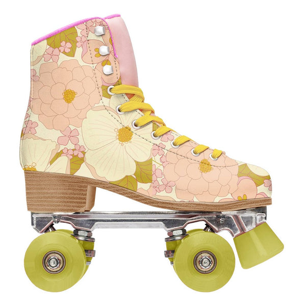 Cosmic Skates Ladies Archie-59 Floral Rollerskates