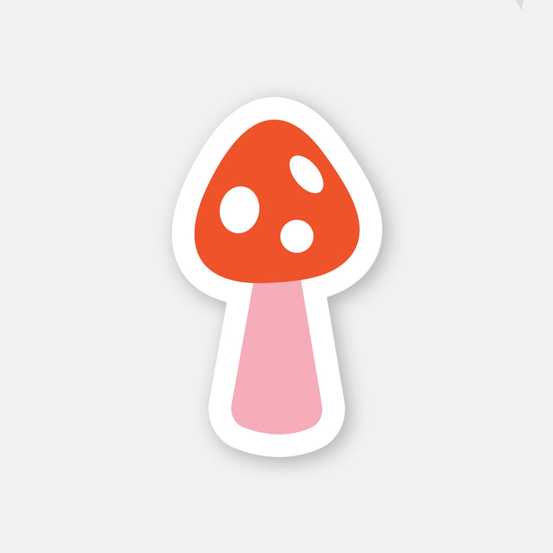 Baby Mushroom Vinyl Sticker