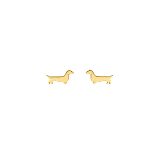 Weiner Dog Stud Earrings