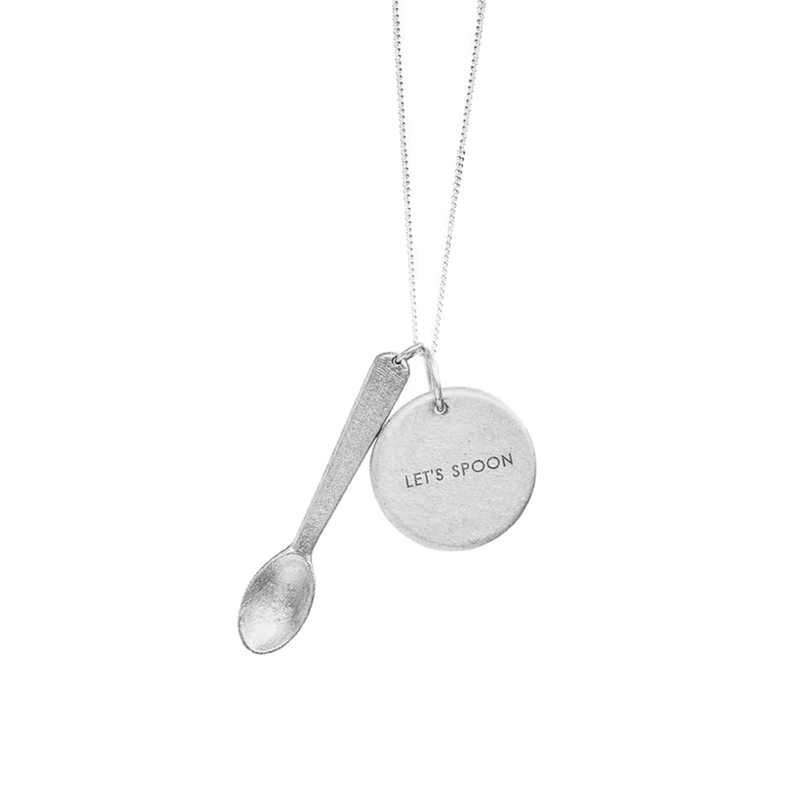 Peacebomb Jewelry - Lets Spoon Jewelgram Necklace