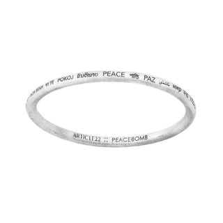 Peacebomb Jewelry - Peace All Around Bangle